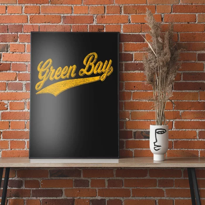 Green Bay Wisconsin Vintage Sports Poster