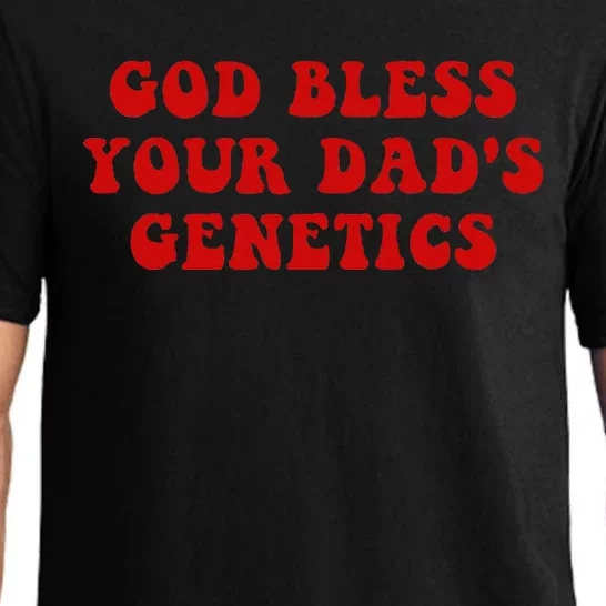 God Bless Your DadS Genetics Pajama Set