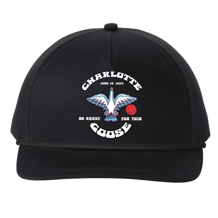 Goose Charlotte 2024 Snapback Five-Panel Rope Hat