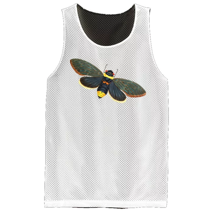 Golden Cicada 2024 Mesh Reversible Basketball Jersey Tank