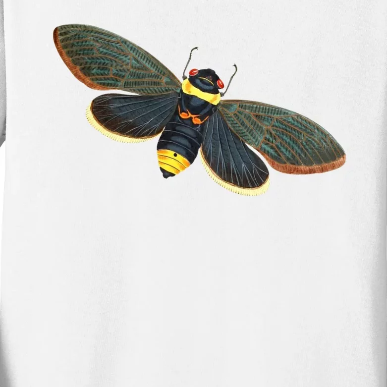 Golden Cicada 2024 Kids Long Sleeve Shirt