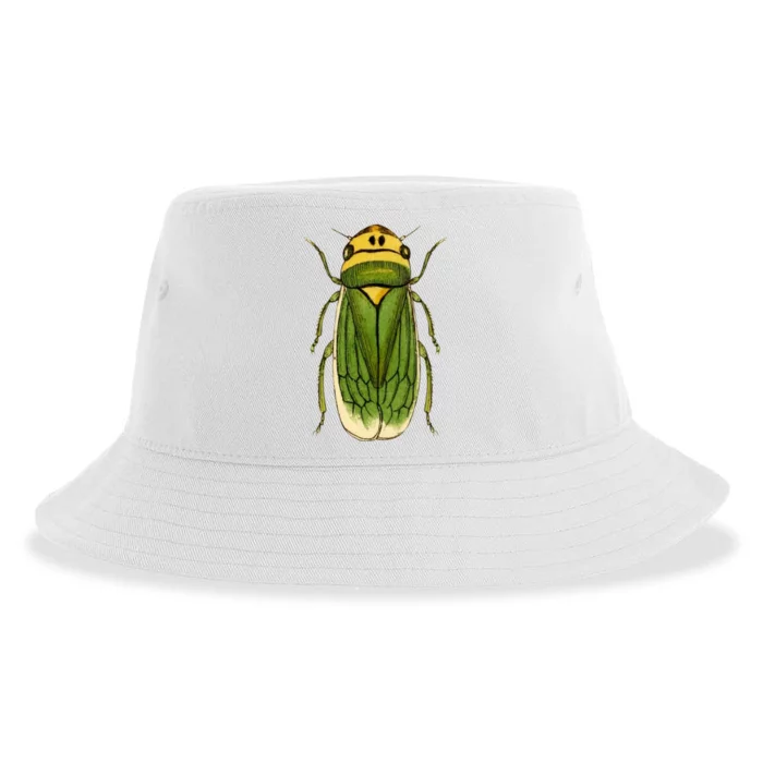 Green Cicada 2024 Sustainable Bucket Hat