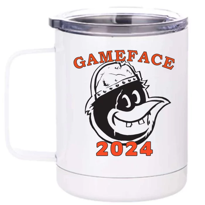 Gameface Con 2024 Front & Back 12oz Stainless Steel Tumbler Cup