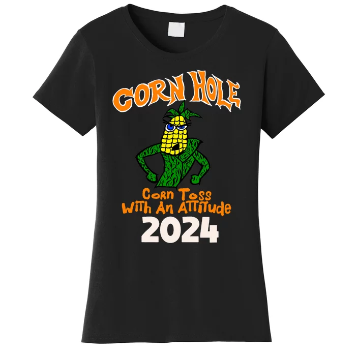 Geis Cornhole 2024 Awesome Cornhole Tournament T’S 2024 Women's T-Shirt