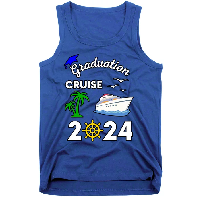 Graduation Cruise 2024 Ship Boat Vacation Summer Vacation Gift Tank Top