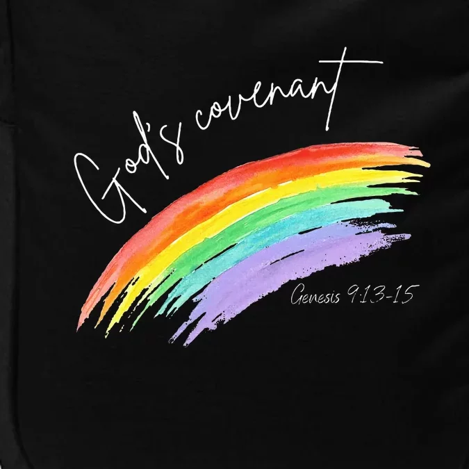 Gods Covenant 91315 Rainbow Gods Believers Impact Tech Backpack