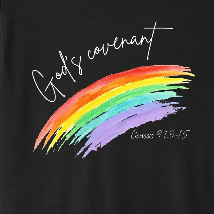 Gods Covenant 91315 Rainbow Gods Believers ChromaSoft Performance T-Shirt