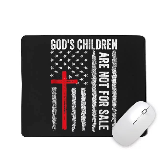 Gods Children Are Not For Sale Vintage Gods Children Quote Mousepad