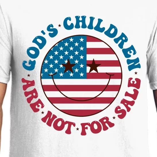 Gods Children Are Not For Sale Funny Political Pajama Set