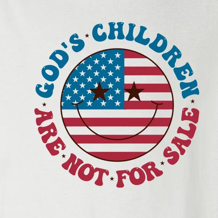 Gods Children Are Not For Sale Funny Political Toddler Long Sleeve Shirt