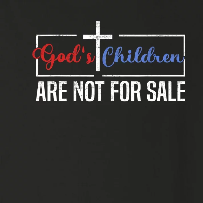 Gods Children Are Not For Sale Christian Toddler Long Sleeve Shirt