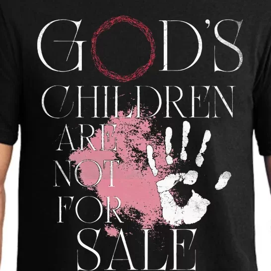 God's Children Are Not For Sale For Children Family Pajama Set