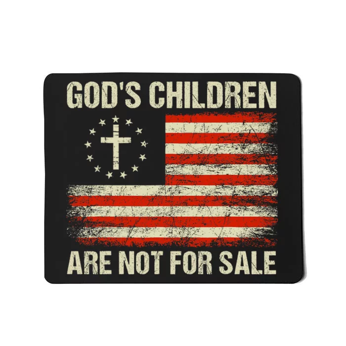 Gods Children Are Not For Sale Funny Quote Gods Children Mousepad