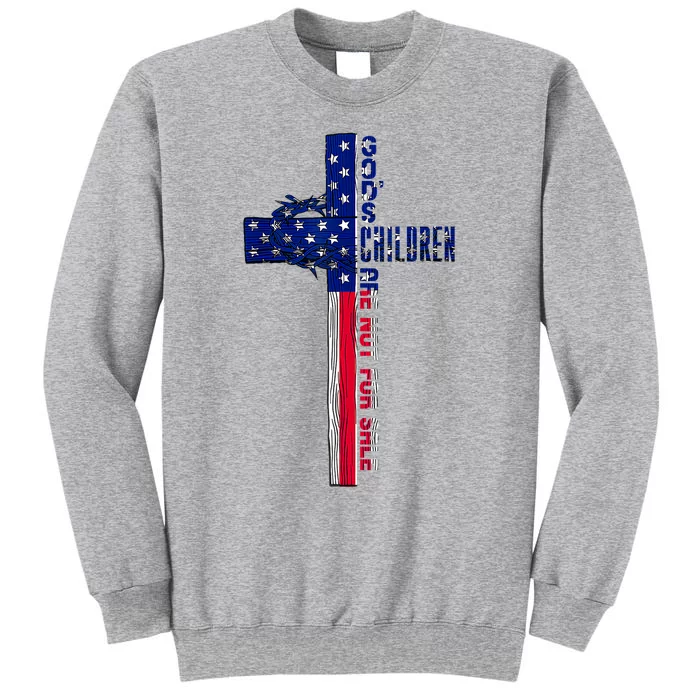 Gods Children Are Not For Sale: Embracing Sound Of Freedom Tall Sweatshirt