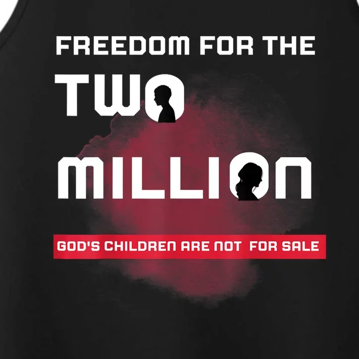 Gods Children Are Not For Sale: Embracing Sound Of Freedom Performance Tank