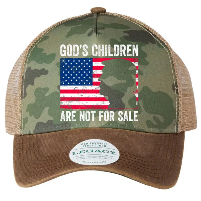 Gods Children Are Not For Sale Trump. Legacy Tie Dye Trucker Hat