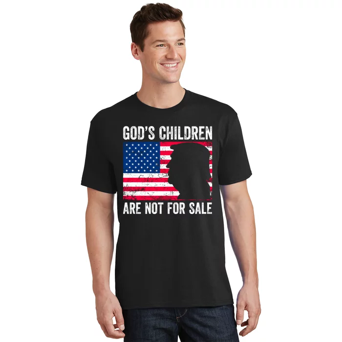 Gods Children Are Not For Sale Trump. T-Shirt