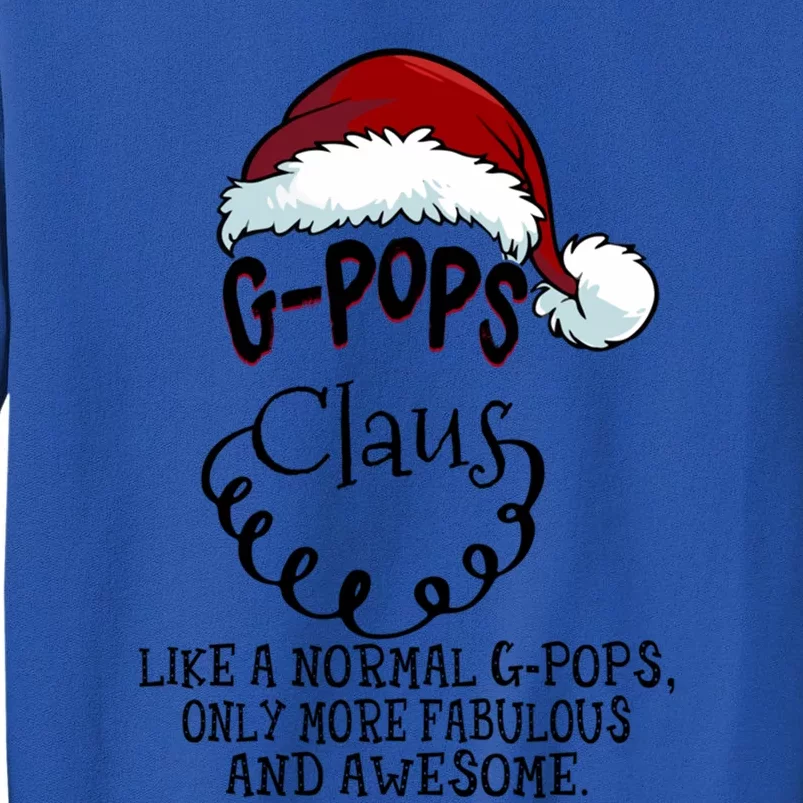 Gpops Claus Awesome Happy New Santa Claus Christmas Gift Sweatshirt