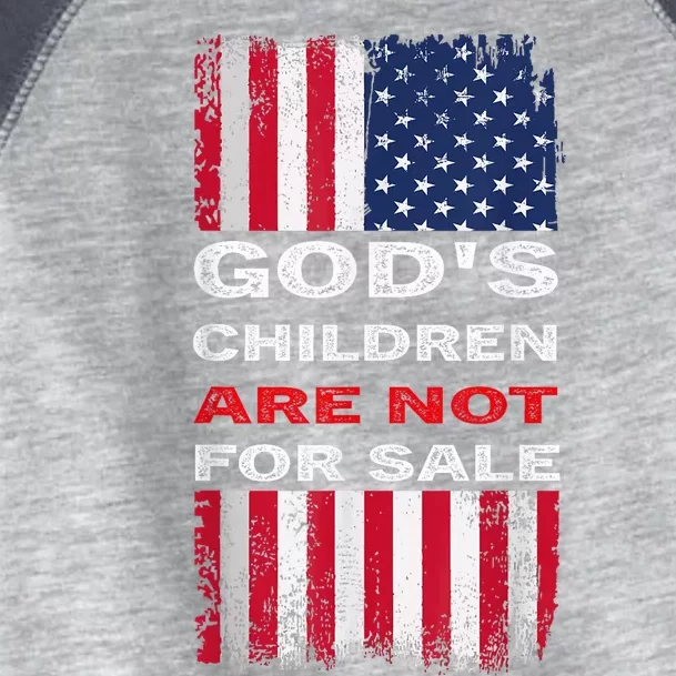 God's Children Are Not For Sale Toddler Fine Jersey T-Shirt