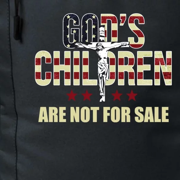 Gods Children Are Not For Sale Cross Usa Daily Commute Backpack