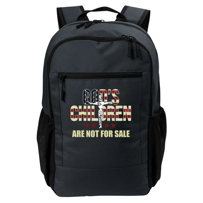 Gods Children Are Not For Sale Cross Usa Daily Commute Backpack