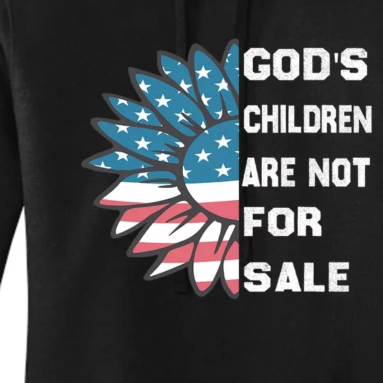 Gods Children Are Not For Sale Funny Quotes  Protect Our Children Women's Pullover Hoodie