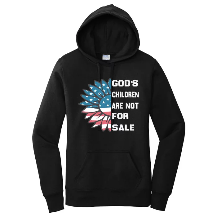 Gods Children Are Not For Sale Funny Quotes  Protect Our Children Women's Pullover Hoodie