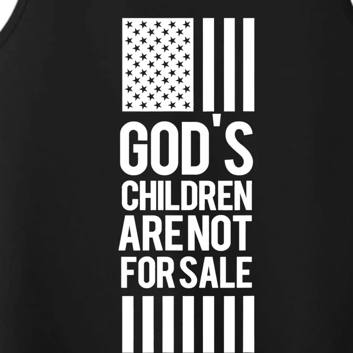 Gods Children Are Not For Sale End Human Trafficking Save The Children Performance Tank