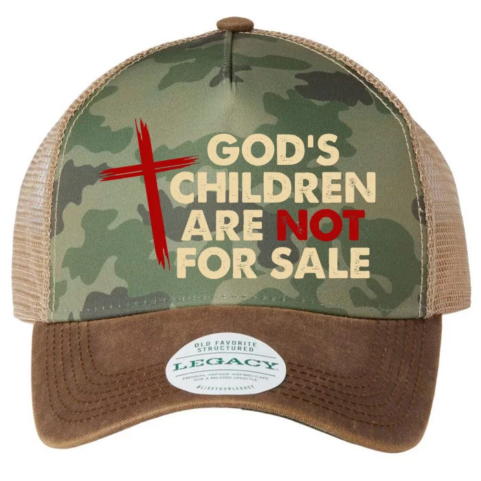 Gods Children Are Not For Sale Trafficking Awareness Legacy Tie Dye Trucker Hat