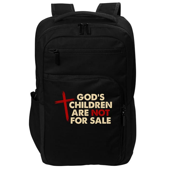 Gods Children Are Not For Sale Trafficking Awareness Impact Tech Backpack