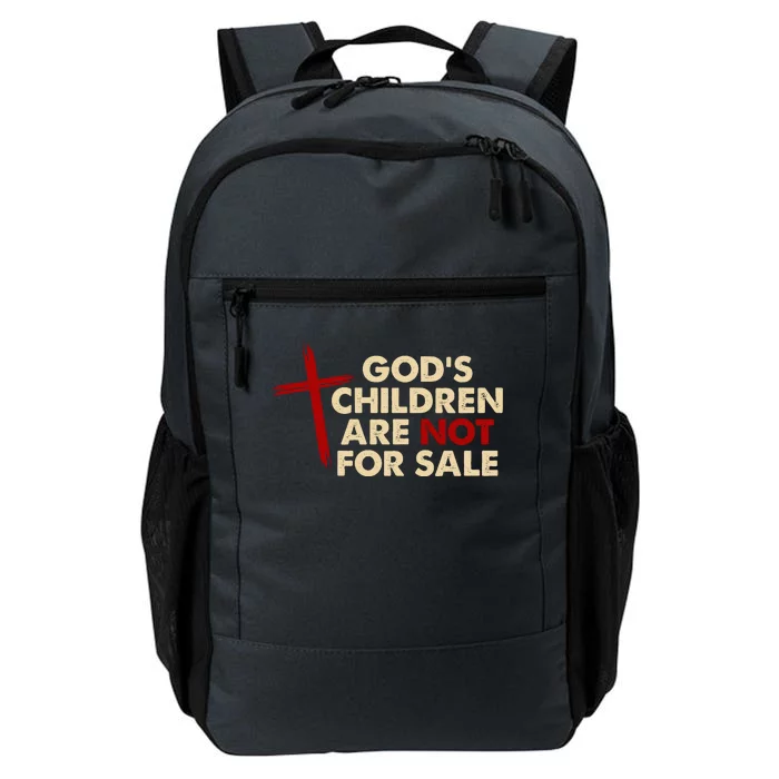 Gods Children Are Not For Sale Trafficking Awareness Daily Commute Backpack