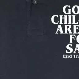 Gods Children Are Not For Sale End Trafficking Softstyle Adult Sport Polo