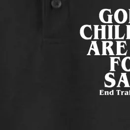 Gods Children Are Not For Sale End Trafficking Dry Zone Grid Performance Polo