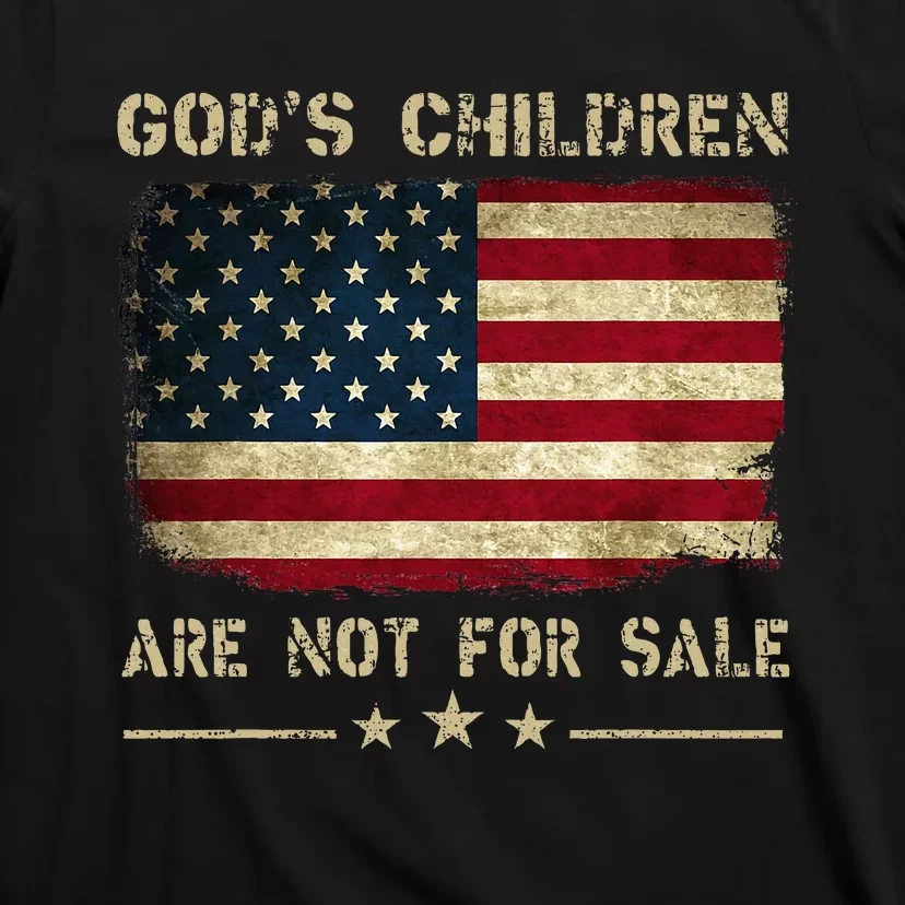 God's Children Are Not For Sale Embracing Sound of Freedom T-Shirt