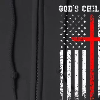 GodS Children Are Not For Sale Christian Usa Flag Full Zip Hoodie