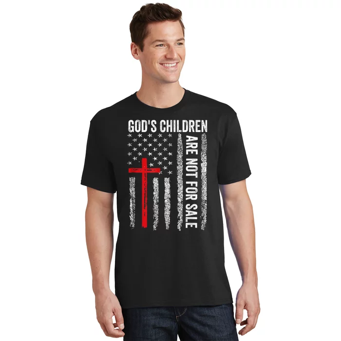 God's Children Are Not For Sale Vintage God's Children Quote T-Shirt