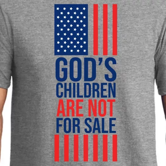 Gods Children Are Not For Sale USA Pajama Set