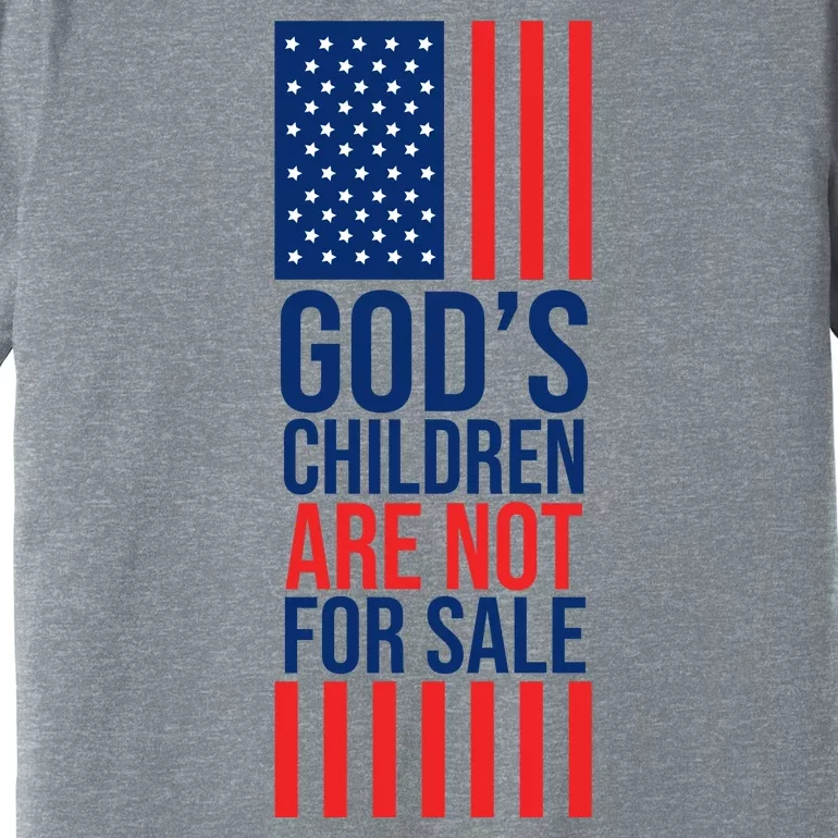 Gods Children Are Not For Sale USA Premium T-Shirt