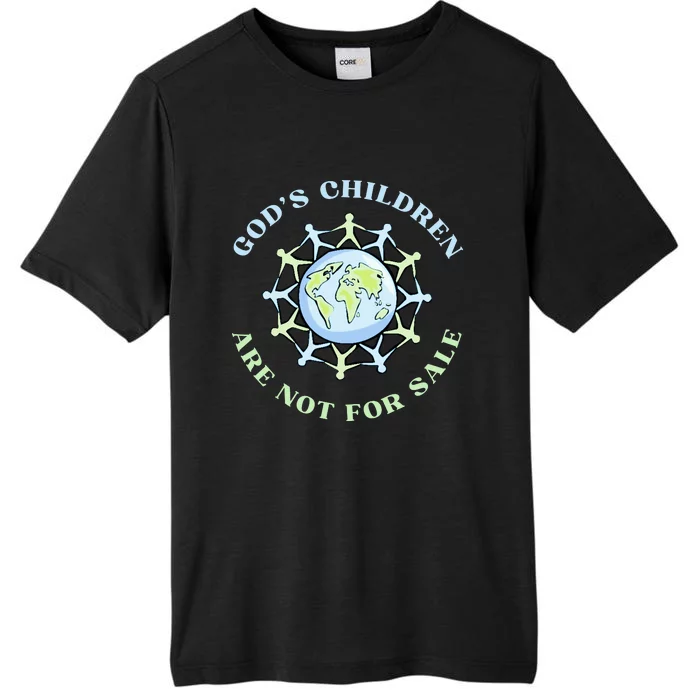 Gods Children Are Not For Sale ChromaSoft Performance T-Shirt