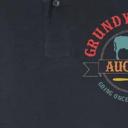 Grundy County Auction Going Once Going Twice Softstyle Adult Sport Polo