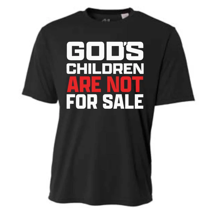 God’S Children Are Not For Sale Cooling Performance Crew T-Shirt