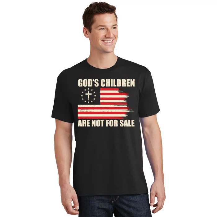 Gods Children Are Not For Sale Funny Christian Quote T-Shirt