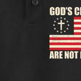 Gods Children Are Not For Sale Funny Christian Quote Dry Zone Grid Performance Polo