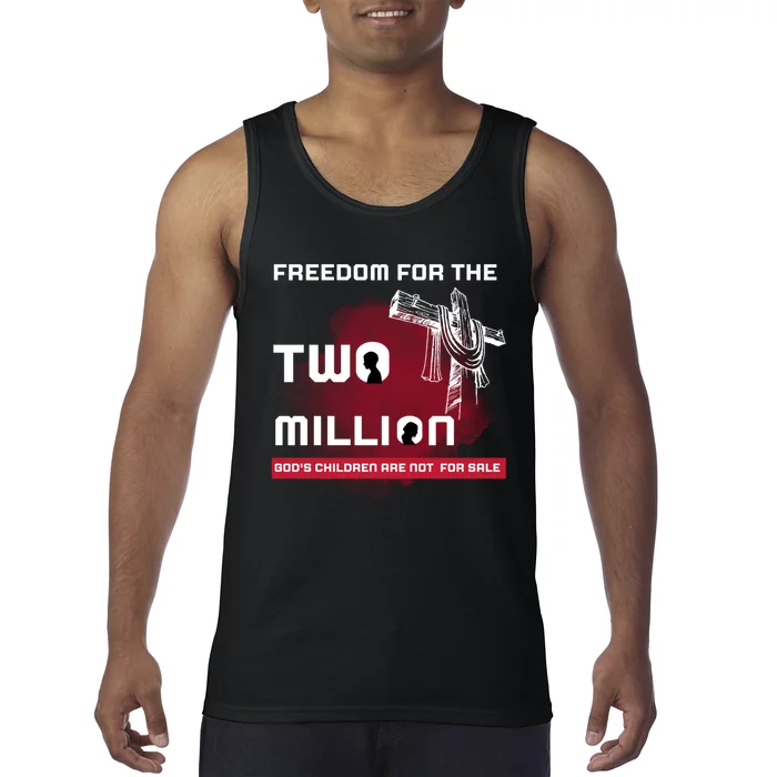 Gods Children Are Not For Sale: Embracing Sound Of Freedom Tank Top