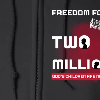 Gods Children Are Not For Sale: Embracing Sound Of Freedom Full Zip Hoodie