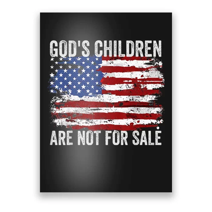 Gods Children Are Not For Sale Vintage Gods Children Poster