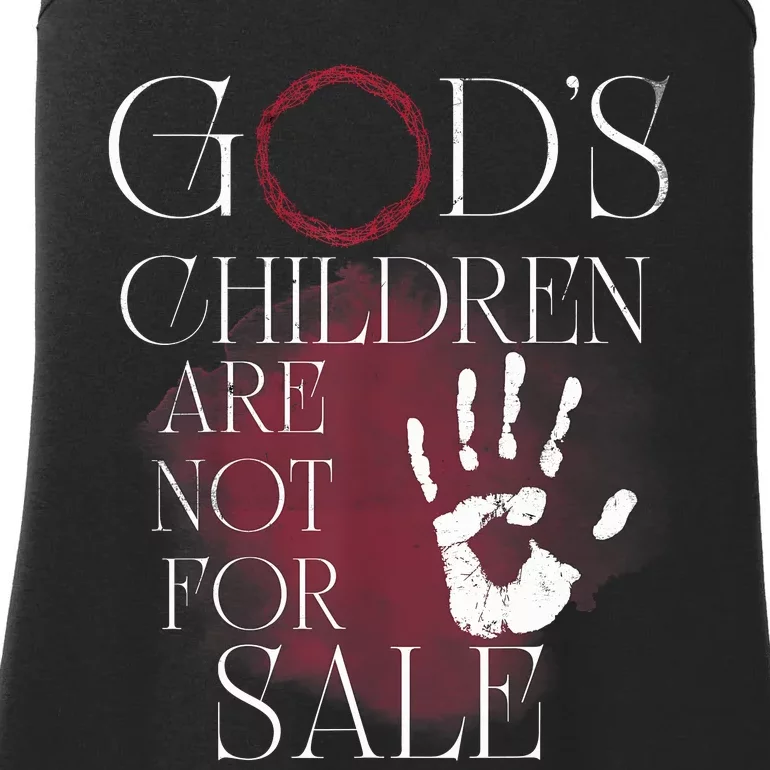 Gods Children Are Not For Sale For Children Family Ladies Essential Tank