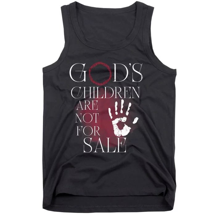 Gods Children Are Not For Sale For Children Family Tank Top