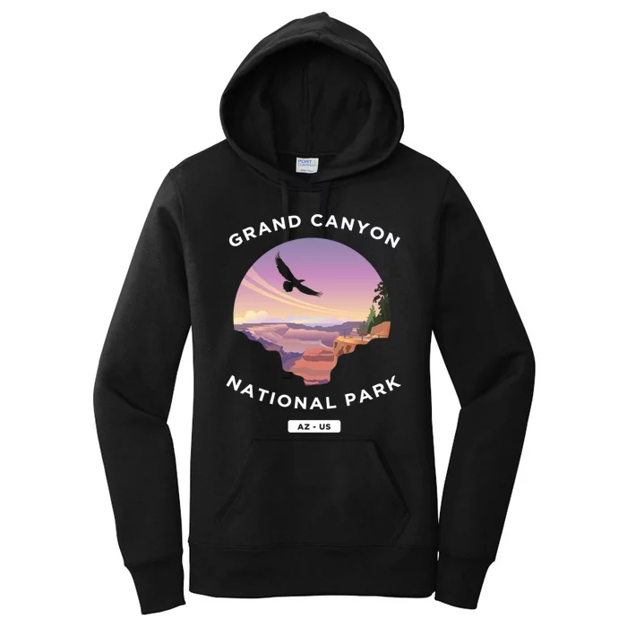 Grand Canyon Arizona Us National Park Travel Hiking Cute Gift Women's Pullover Hoodie