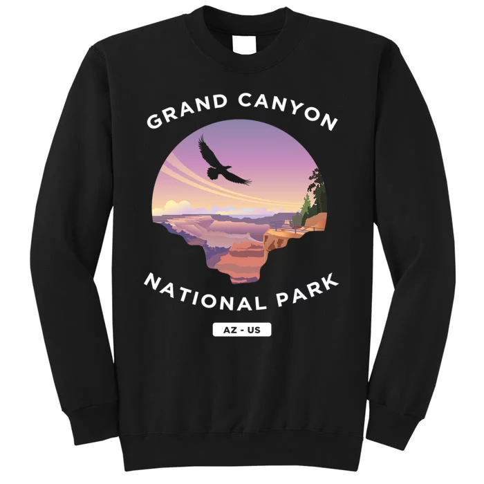 Grand Canyon Arizona Us National Park Travel Hiking Cute Gift Tall Sweatshirt